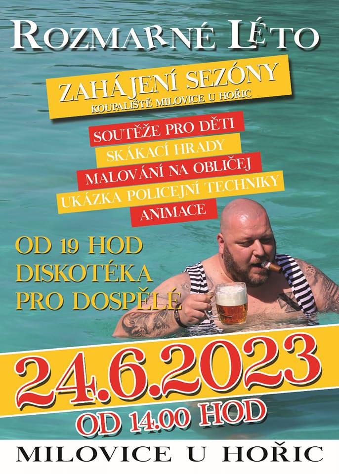 Rozmarné léto v Milovicích u Hořic 24. 06. 2023 14:00
