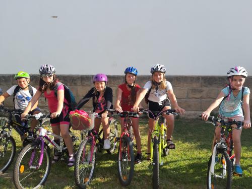 Cyklistický výlet starších žáků