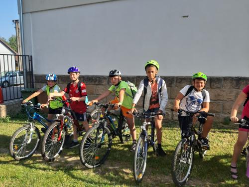 Cyklistický výlet starších žáků